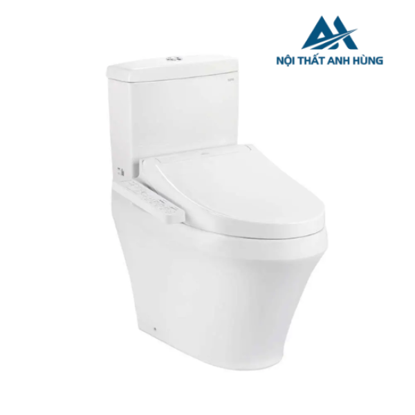 Bồn cầu TOTO CS948DW18 2 khối nắp điện tử TCF23710AAA Washlet C2