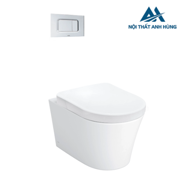 Bồn cầu treo tường TOTO CW553 TC384CVK WH172A MB170P#SS