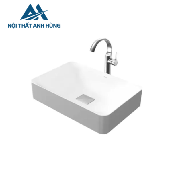 Chậu lavabo đặt bàn TOTO PJS03WE#GW trắng bóng