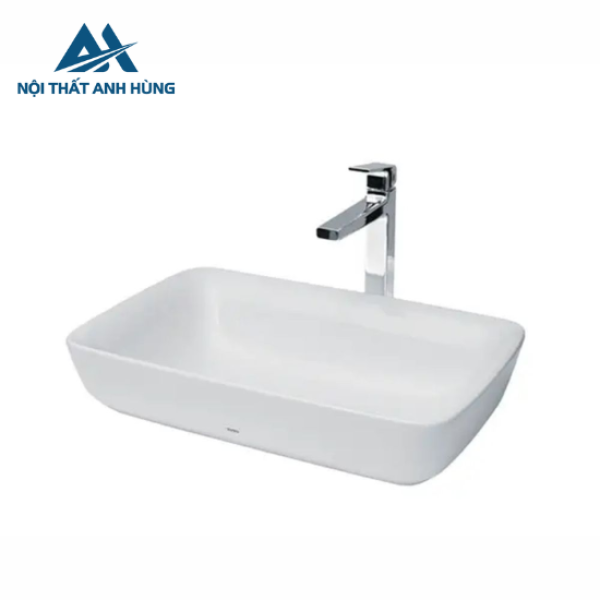 Chậu lavabo đặt bàn TOTO PJS06WE#GW trắng bóng
