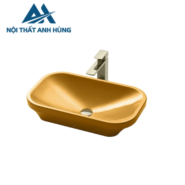 Chậu rửa lavabo đặt bàn TOTO LW630JDW/F#MDR màu cam vàng