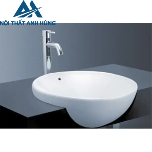 Chậu rửa mặt lavabo bán âm TOTO LT533R