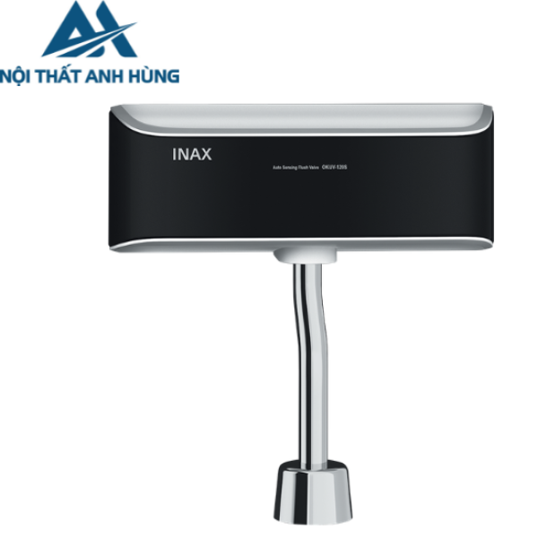 Van Xả Tiểu Cảm Ứng Inax OKUV-120S(B)-0.5DC Dùng Pin 0.5 Lít