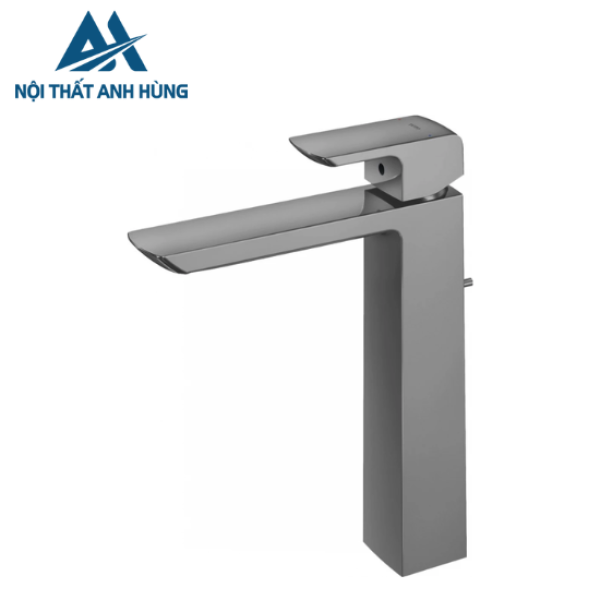 Vòi Lavabo TOTO TLG02307B#BGP Nóng Lạnh Cổ Cao Xám Than Chì Mờ 