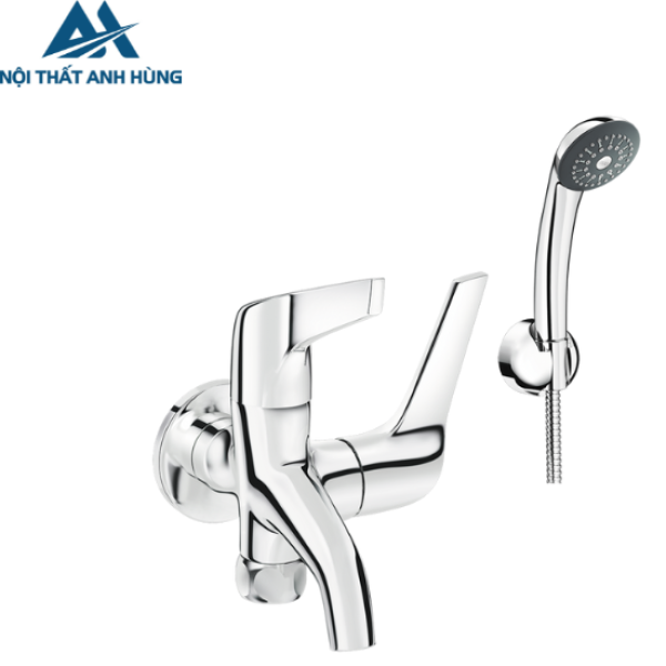 Vòi Sen Lạnh Inax BFV-17-4C Tay Sen Mạ