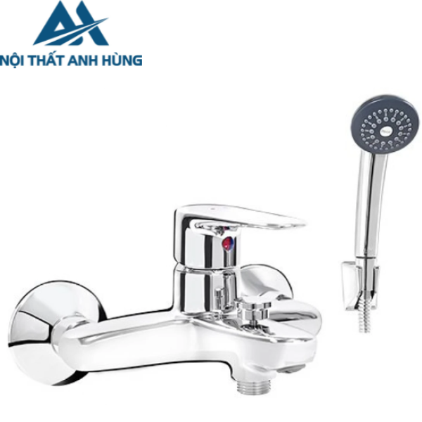 Vòi Sen Tắm Nóng Lạnh Inax BFV-1113S-4C Tay Sen Mạ